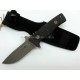 Azero Cuchillo Táctico / Supervivencia Micarta Canvas Acero D2 Azero Cuchillo Táctico / Supervivencia Micarta Canvas Acero D2