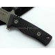 Azero Cuchillo Táctico / Supervivencia Micarta Canvas Acero D2 Azero Cuchillo Táctico / Supervivencia Micarta Canvas Acero D2