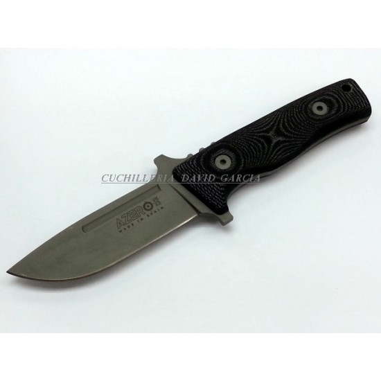Azero Cuchillo Táctico / Supervivencia Micarta Canvas Acero D2 Azero Cuchillo Táctico / Supervivencia Micarta Canvas Acero D2