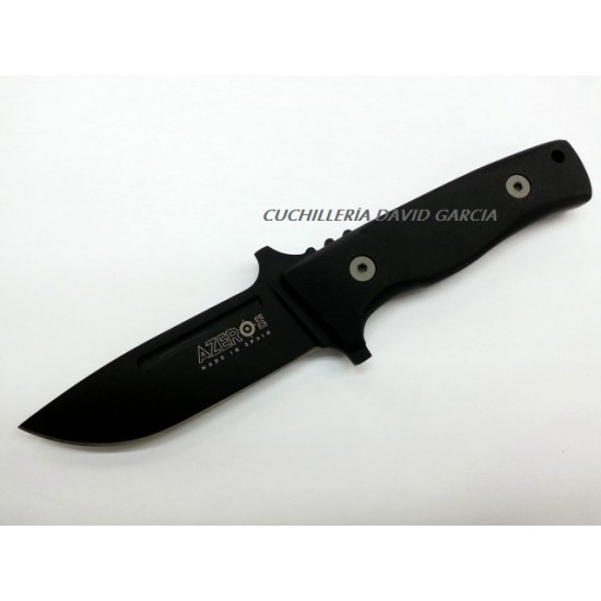 Azero Cuchillo Táctico / Supervivencia Cachas HDM-300 Acero D2