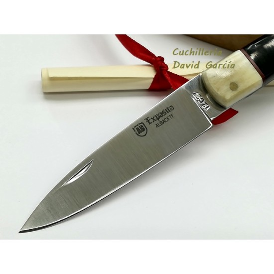 Expósito SV/503-BH Machete 12C27 Combinada Bufalo y Hueso Expósito SV/503-BH Machete 12C27 Combinada Bufalo y Hueso