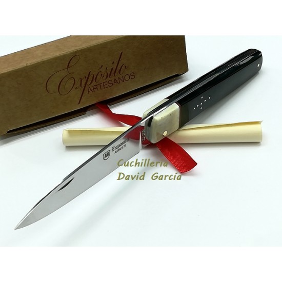 Expósito SV/503-BH Machete 12C27 Combinada Bufalo y Hueso Expósito SV/503-BH Machete 12C27 Combinada Bufalo y Hueso
