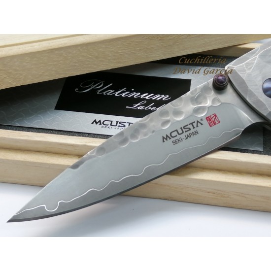 Mcusta Soukou Platinum Label Acero Inoxidable /Corian MCPV-002 Edición Limitada 50 Piezas Mcusta Soukou Platinum Label Acero Inoxidable /Corian MCPV-002 Edición Limitada 50 Piezas