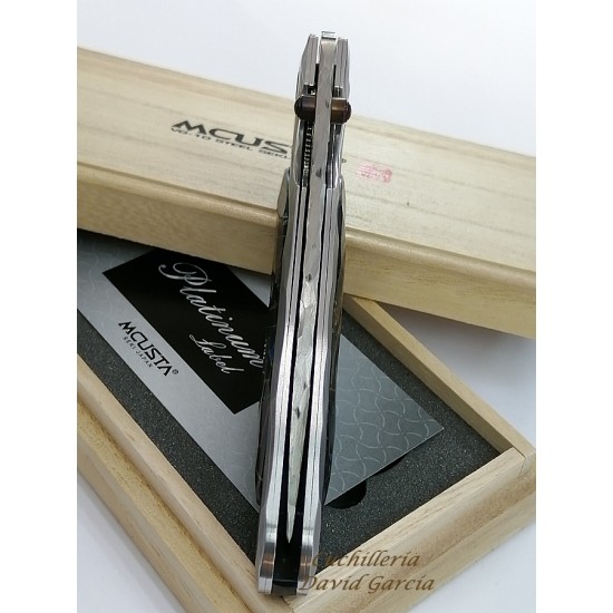 Mcusta Soukou Platinum Label Acero Inoxidable /Corian MCPV-002 Edición Limitada 50 Piezas Mcusta Soukou Platinum Label Acero Inoxidable /Corian MCPV-002 Edición Limitada 50 Piezas
