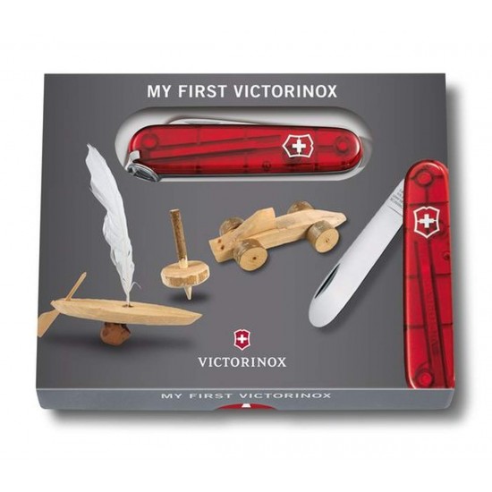 Victorinox Navaja Multiuso My First victorinox Rojo Traslucido 0.2373.T Victorinox Navaja Multiuso My First victorinox Rojo Traslucido 0.2373.T