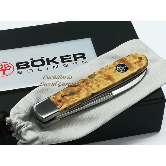 Böker Barlow Prime Maserbirke B.111942 Böker Barlow Prime Maserbirke B.111942