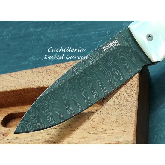 Lionsteel Opera Damasco 8800DMOP Madreperla Abalone