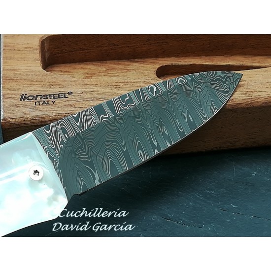 Lionsteel Opera Damasco 8800DMOP Madreperla Abalone Lionsteel Opera Damasco 8800DMOP Madreperla Abalone