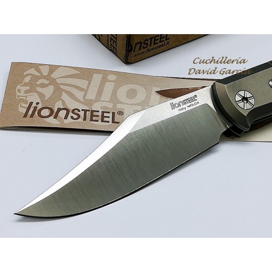 Lionsteel Gitano GT01CVG Canvas Micarta Verde