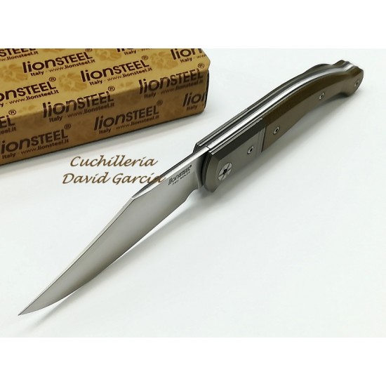 Lionsteel Gitano GT01CVG Canvas Micarta Verde