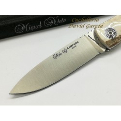 M.Nieto Campaña 159-C Asta de Ciervo Acero N695 con Bloquero