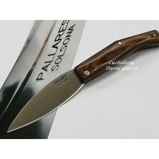 Pallarès Busa  Micarta Marron Carbono