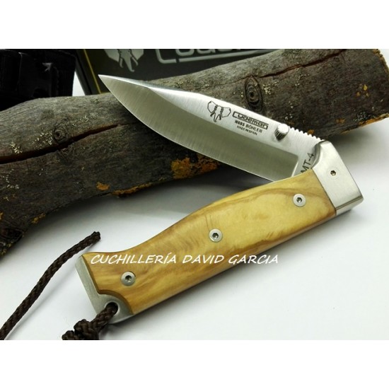 Cudeman Navaja 384-M MT-4 Hoja de Acero Böhler N-690Co de 10 cm y