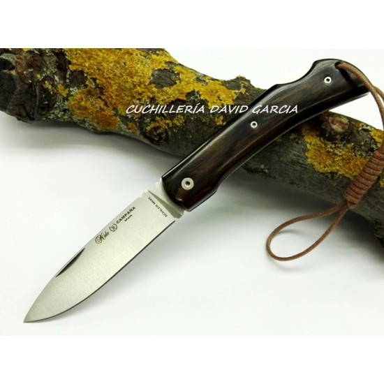 Nieto Campaña 160-G Granadillo Back Lock Acero N695 Nieto Campaña 160-G Granadillo Back Lock Acero N695