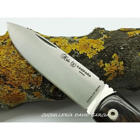 Nieto Campaña 160-G Granadillo Back Lock Acero N695 Nieto Campaña 160-G Granadillo Back Lock Acero N695