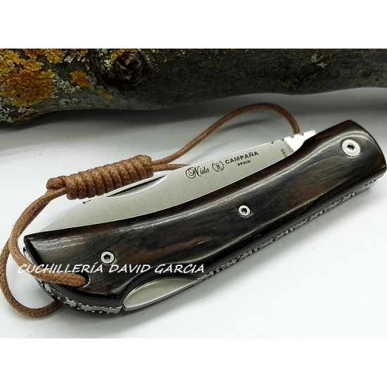 Nieto Campaña 160-G Granadillo Back Lock Acero N695 Nieto Campaña 160-G Granadillo Back Lock Acero N695