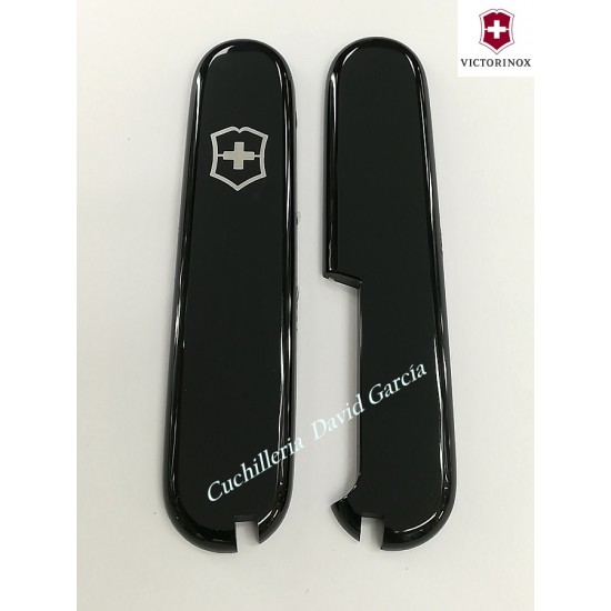 Victorinox Recambio Cachas Negro  Superior e Inferior 84 mm 