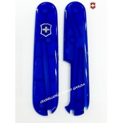 Victorinox Recambio Cachas Superior e Inferior 91 mm para Swiss Champ Azul Traslucida