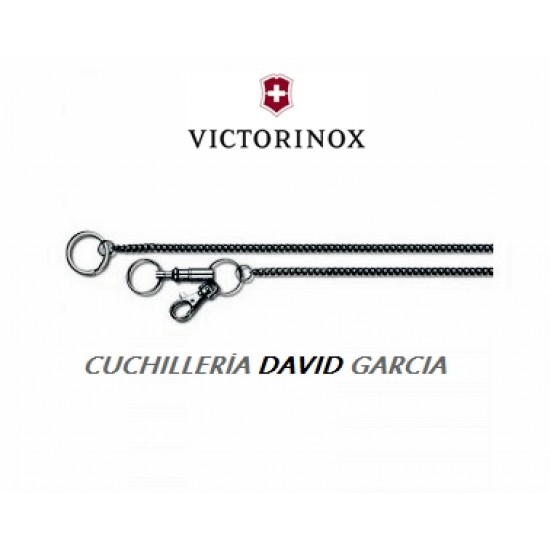 Victorinox Cadena Combinada para Navaja mosqueton y dos anillas V.41854 Victorinox Cadena Combinada para Navaja mosqueton y dos anillas V.41854