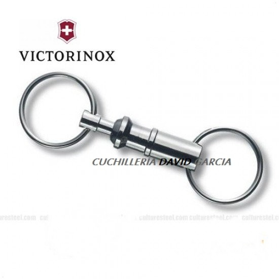 Victorinox Key Nickel plated two rings V.41835