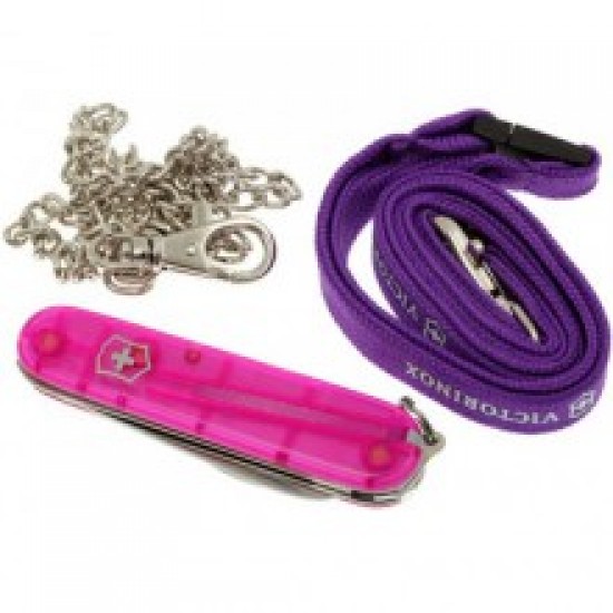 Victorinox Navaja Multiuso My First victorinox Rosa Traslucido 0.2373.T5 Victorinox Navaja Multiuso My First victorinox Rosa Traslucido 0.2373.T5