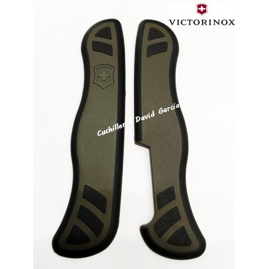 Victorinox Recambio Cachas Verdes/Negras Superior e Inferior 111 mm Victorinox Recambio Cachas Verdes/Negras Superior e Inferior 111 mm