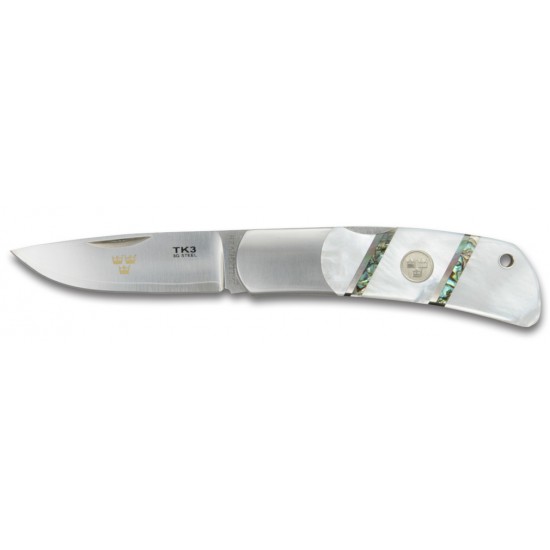  Fallkniven  Tre Kronor  TK3   Madre Perla