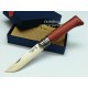 Opinel Nº8 Abedul Laminado Rojo O. 002390