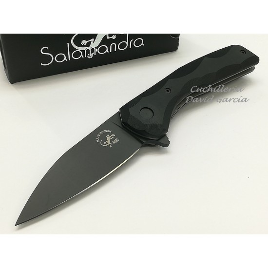 Salamandra Temis G10  Acero Böhler N690  y PVD