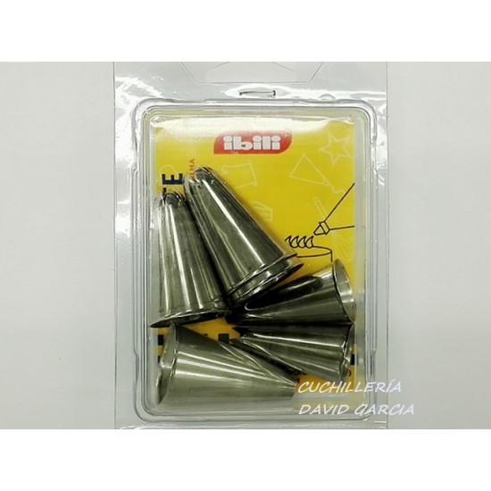 Boquillas o Cornetes Ibili para manga pastelera Boquillas o Cornetes Ibili para manga pastelera